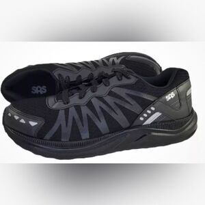 SAS Mission One Mens Sneaker Black Athletic Shoes
